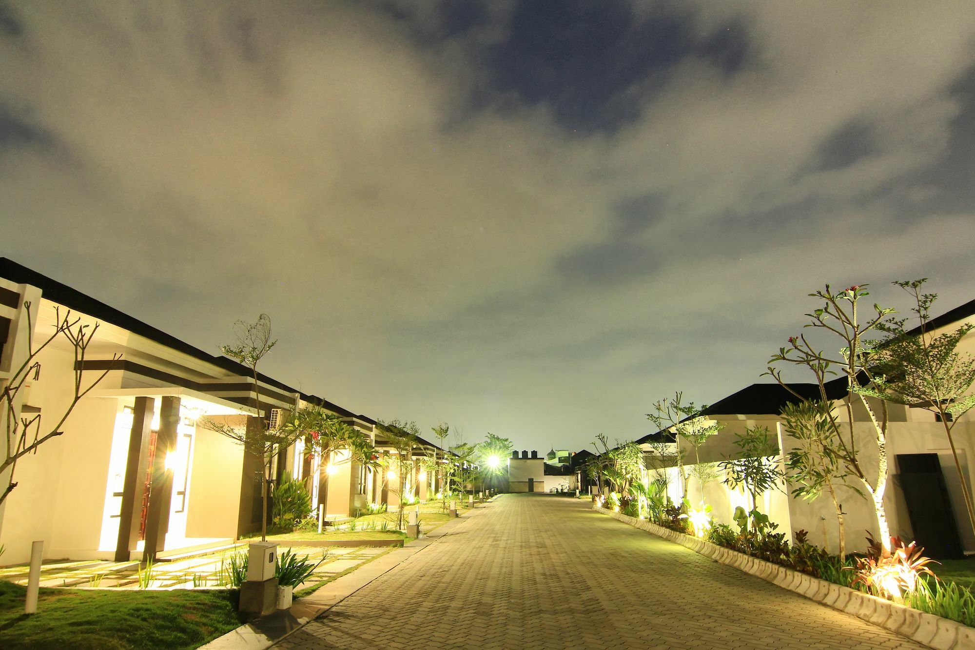 The Baliview Luxury Villas & Resto Pakanbaru Exteriör bild