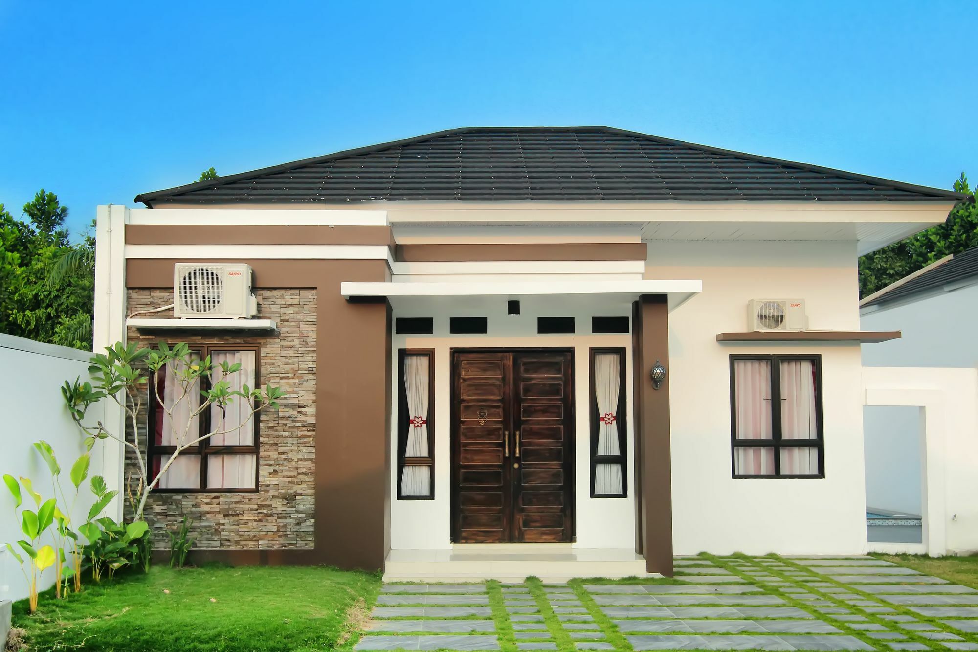 The Baliview Luxury Villas & Resto Pakanbaru Exteriör bild