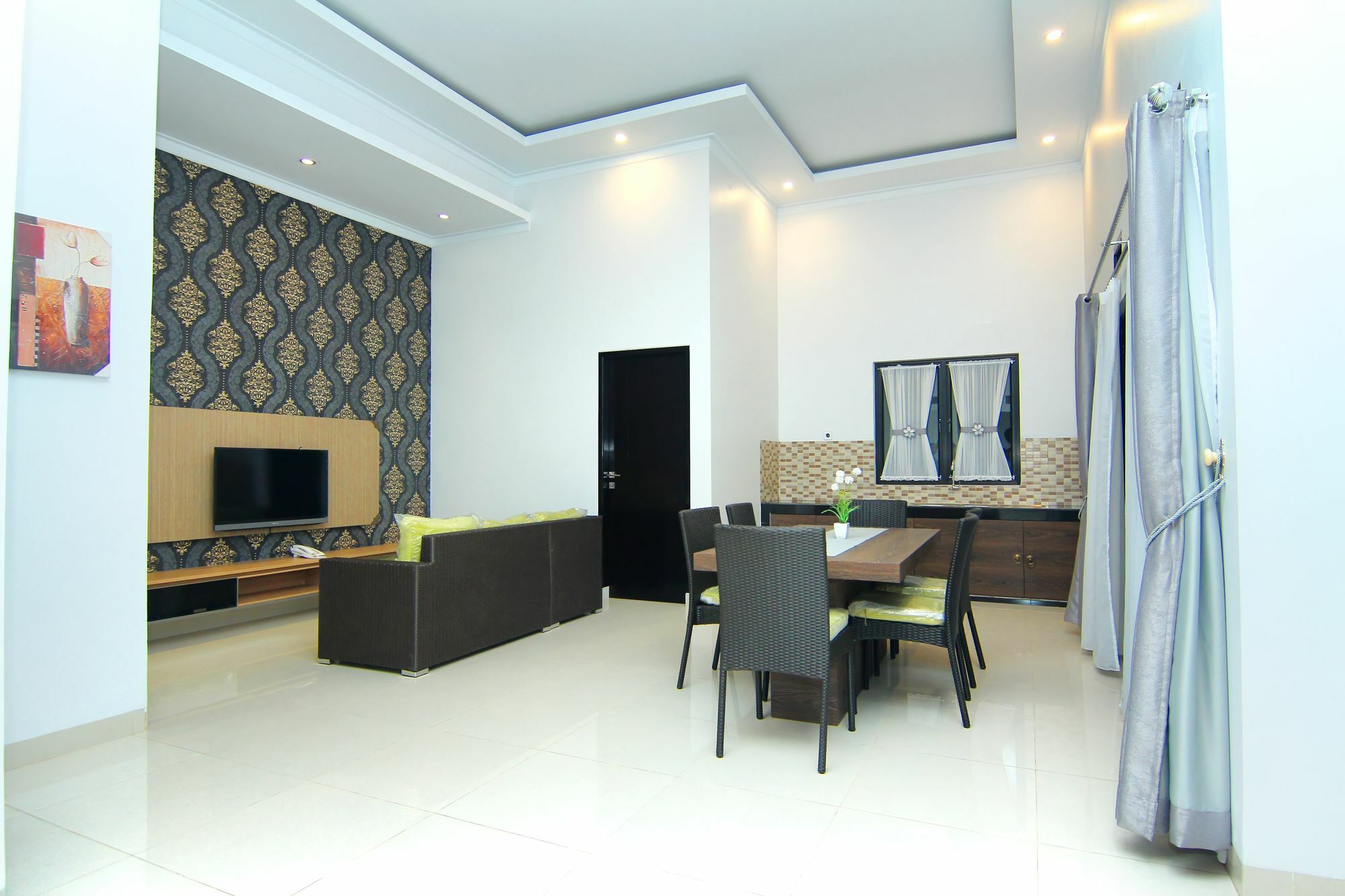 The Baliview Luxury Villas & Resto Pakanbaru Exteriör bild