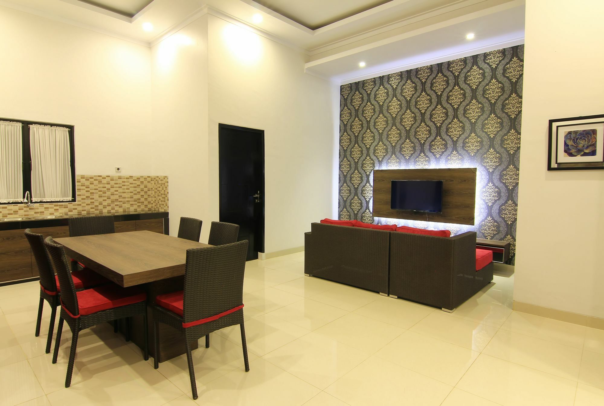 The Baliview Luxury Villas & Resto Pakanbaru Exteriör bild
