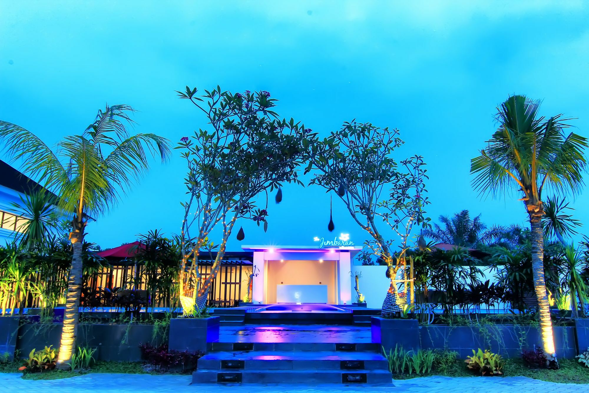 The Baliview Luxury Villas & Resto Pakanbaru Exteriör bild
